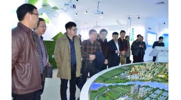 清华环保总裁八期班莅临28圈游戏参观领导工作